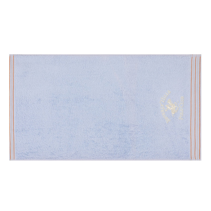 Ensemble de 2 serviettes de bain 100% coton, Bleu