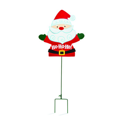 Piquet de jardin du père Noël