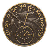 Pinecone Thermometer Clock