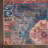 Machine Washable Southwestern Blue/Red Area Rug-1493110971