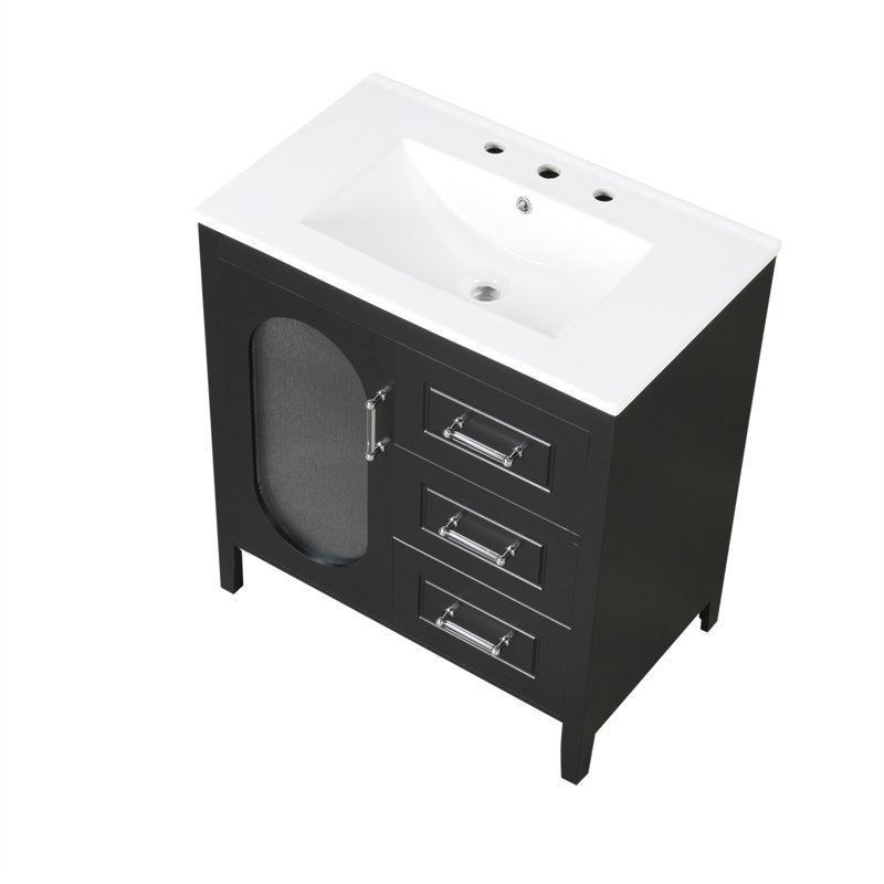 Base de meuble-lavabo simple 30 po seulement