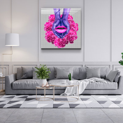 Peinture décorative en verre trempé