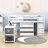 Englas Kids Full Loft Bed with Drawers-275118139