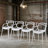 4-Piece Plastic Dining Chairs