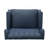 Oversized Tufted Wingback Fabric Push Back Recliner With Nailhead Trim And Button Tufted Diamond Stitch For Living Room, Bedroom-660637315