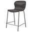 Chaise de comptoir en faux rotin (ensemble de 2)