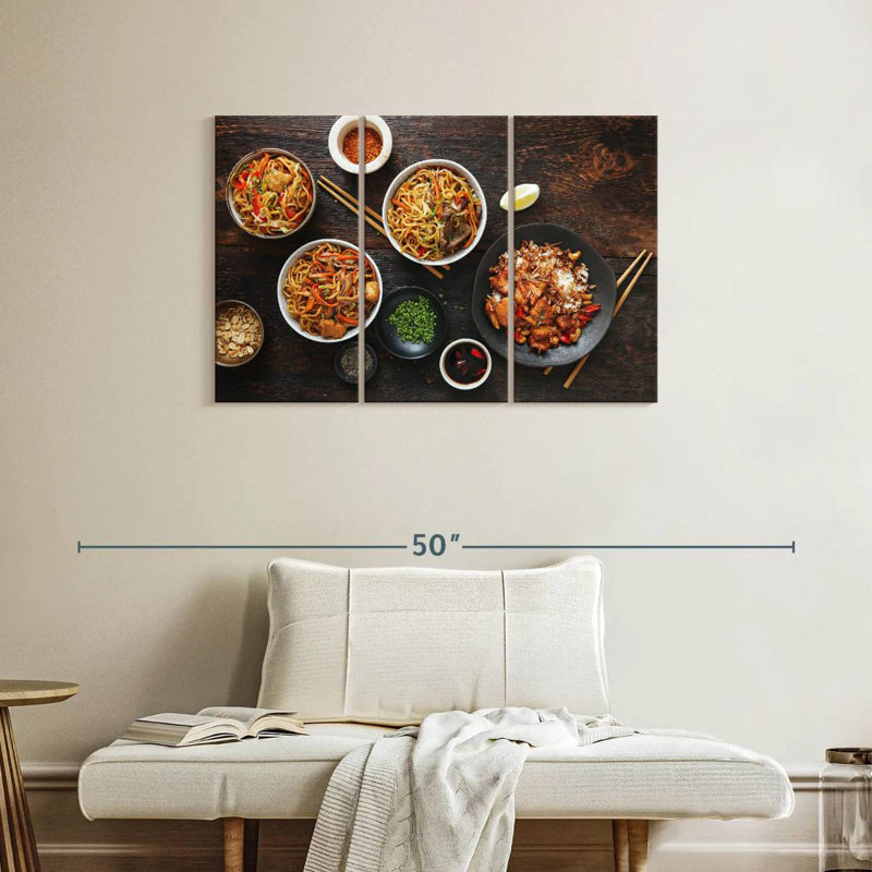 Bols de cuisine asiatique Yarlin, H 24 po x l 38 po