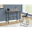 Bureau d'ordinateur, bureau personnel, debout, tablettes de rangement, L 48 po, travail, stratifié pour ordinateur portable, métal, contemporain, moderne-1004758767-1004758763