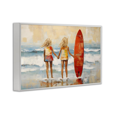 Art pour enfants et plage, estampe numérique par Petal Prints Design