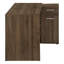 Bureau d'ordinateur Laci, bureau personnel, coin, tiroirs de rangement, L 46 po, forme en L, bureau, ordinateur portable, stratifié-810731147