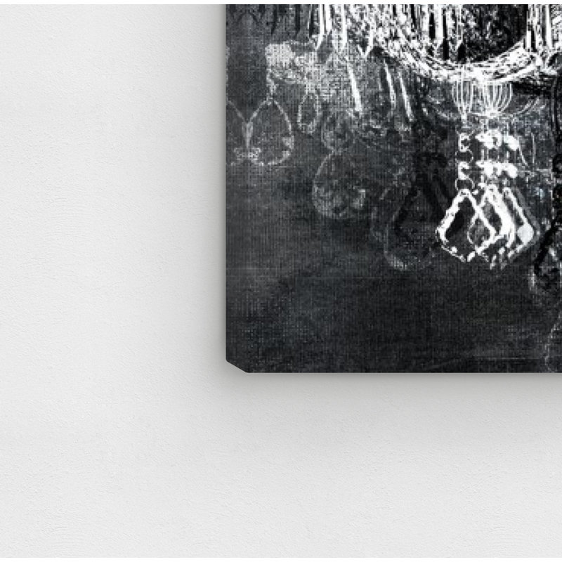 «Burst Creative Crystaltraction», impression sur toile tendue, H 10 po x l 15 po, Toile tendue