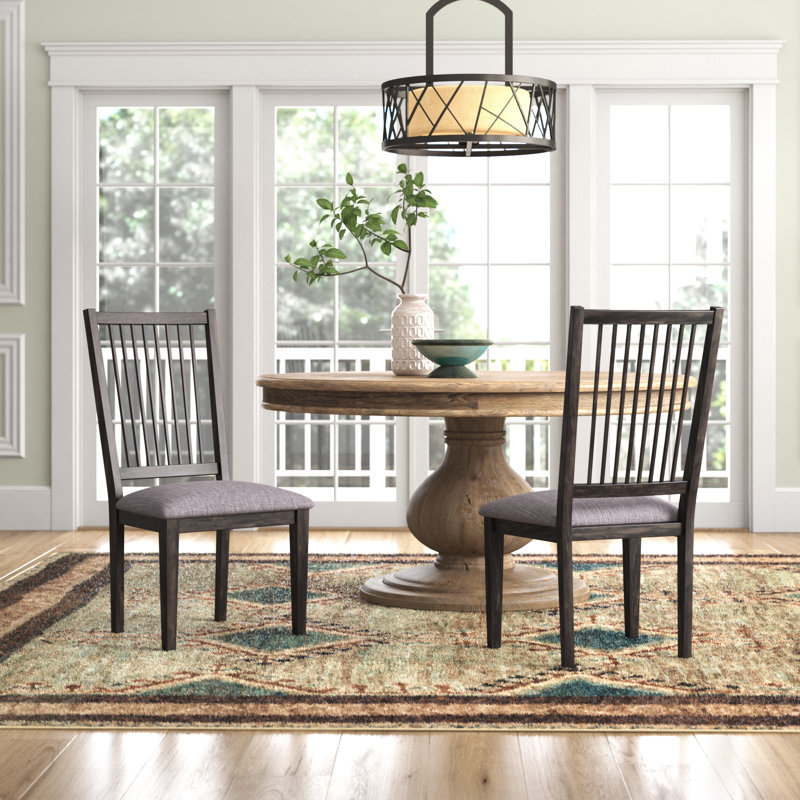 Chaises d'appoint Erin-Marie, tabac foncé