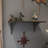 Martika Triangle Metal Floating Shelf with Adjustable Shelves-849033176