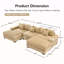 Canapé modulaire surdimensionné 130 po Cloud-2078311758-2078311746