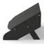 Repose-pieds moderne en poly-1867730201