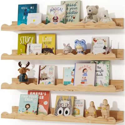 Tablettes Nusery (23 pouces, bois)