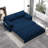 Queen Pull Out Sofa Bed,Convertible Sleeper Sofa with Side Storage, Multi-Functional Loveseat Bed-87754132
