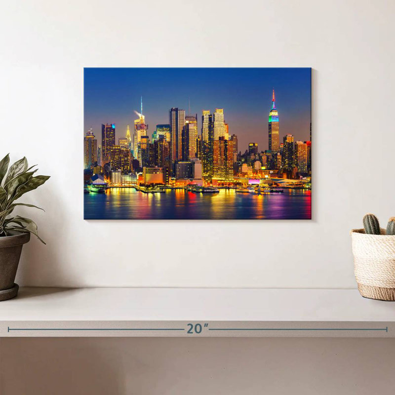 Kavia Manhattan Glowing Lights, 8" H x 12" W