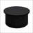 Round Coffee Table With Wood Grain Design And Flip Lid Storage For Modern Living Rooms-2122071360