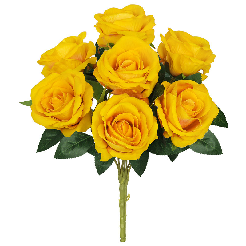 Velours rosier, Jaune