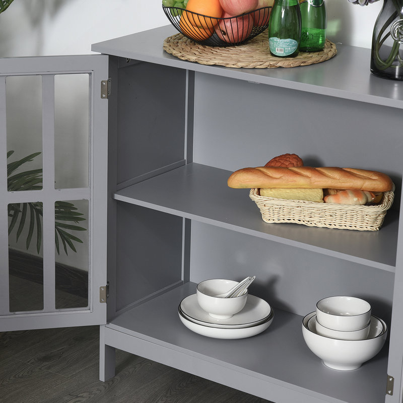 Versatile And Practical Accent Cabinet With Multiple Storage Compartments For Organized And Stylish Living Spaces