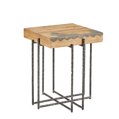 Solid Wood End Table
