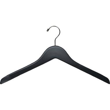 Non-Slip Arched Metal Hanger (Black)  Product & Reviews - Only Hangers –  Only Hangers Inc.