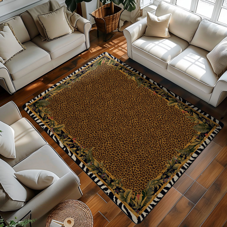 Tapis à imprimé animal Alminus Jungle Safari Skins