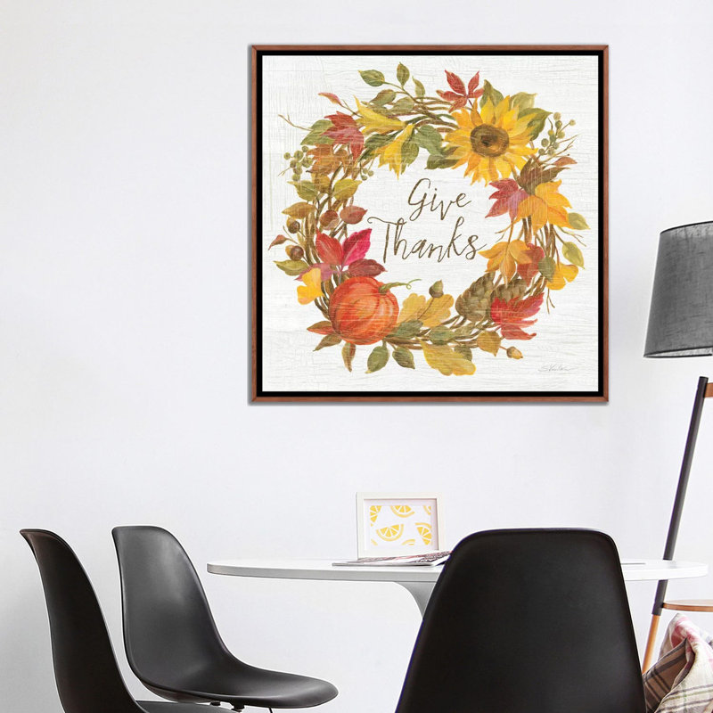 «Fall Splendor VII» par Silvia Vassileva - impression d'art graphique, Pas de tapis, H 37 po x l 37 po x P 1,5 po
