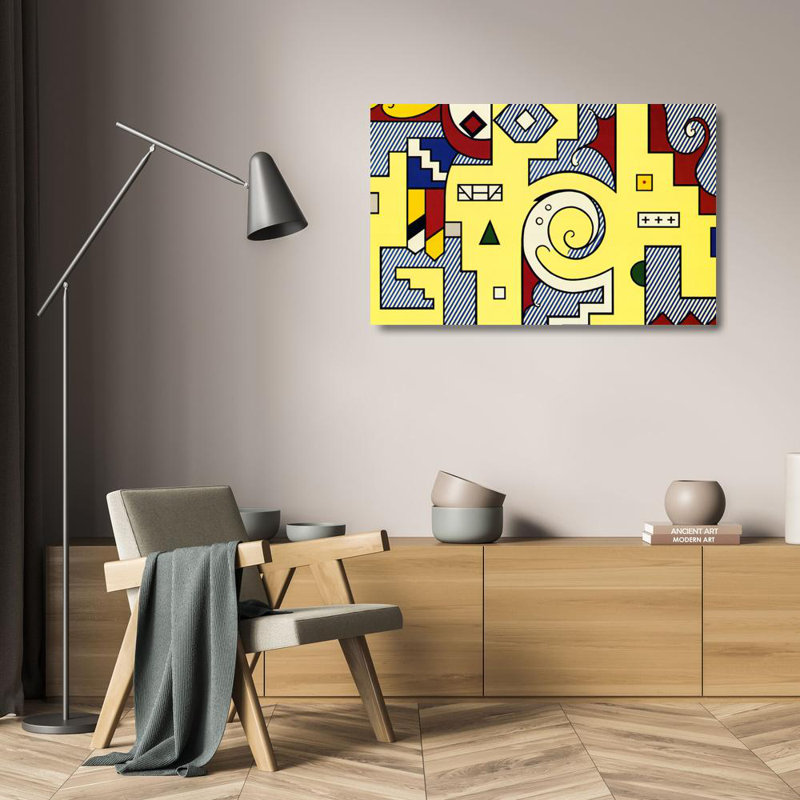 Composition amérindienne II, 1980, H 15 po x l 24 po