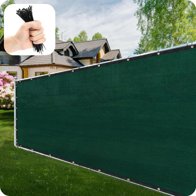 Royal Shade 6' H Fence Privacy Screen Windscreen Cover Netting Mesh Fabric Cloth