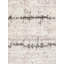 Tapis beige / gris en coton / laine noué à la main sans motif et sans motif-1514360013