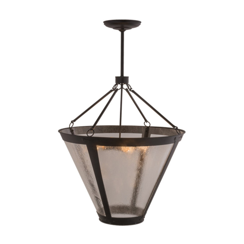 Lustre géométrique à 4 lumières Arine