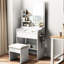 Élégant meuble-lavabo avec lumières et miroir