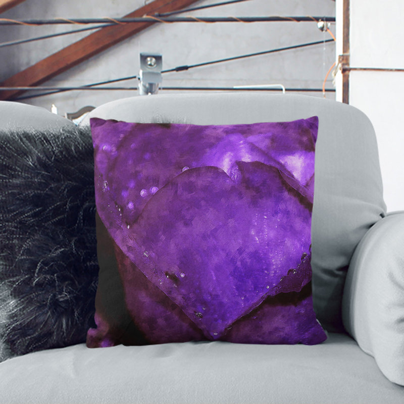 Square Cushion, Black, 40cm H x 40cm W x 15cm D