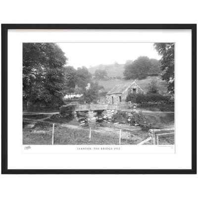 Llanfor, The Bridge 1913 - Single Picture Frame Print