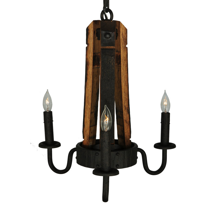 Rustic Lodge 3 - Light Chandelier