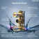 Pressure Balancing Shower Faucet 12" High-Pressure Dual Showerheads with LCD Display