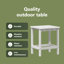 Square Outdoor Side Table-116969542