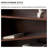 Stylish 8 - Tier Irregular Solid Wood Bookcase-110401797