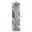 Farmerville Abstract Blue/Gray/Ivory Shag Area Rug-2000313619