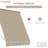 6' Drop Arm Manual Retractable Window Awning Sun Shade Shelter