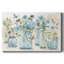 Toile tendue avec galerie Blue Butterfly Garden-2111902217