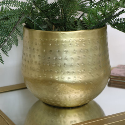 Minatare Metal Pot Planter