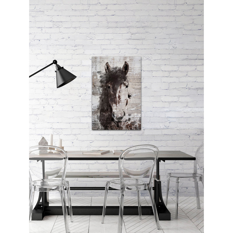 « rêve cheval 6 », reproduction sur toile tendue, H 60 po x l 40po x P 1,5 po