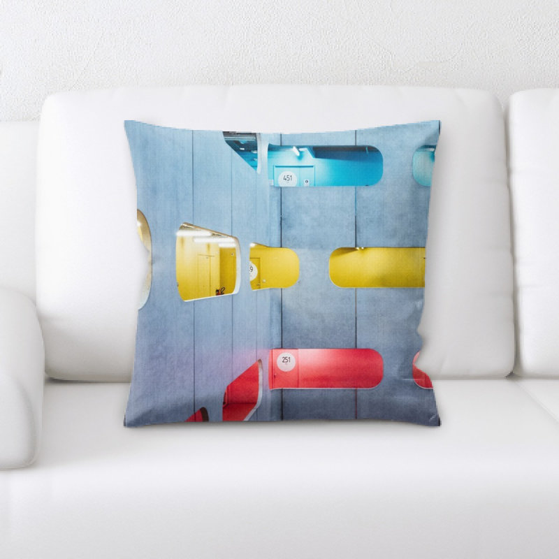 Microsuede Reversible Throw Pillow