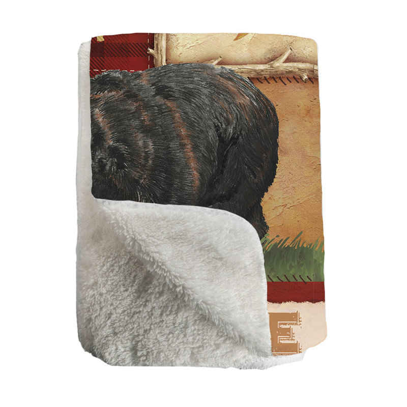 Lodge Collage Standard Throw Blanket