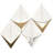 Larvotto 8.3 in. x 11.65 in. Polished Marble and Brass Mosaic Wall Tile (0.67 Sq. Ft. / Sheet)-51028911