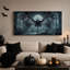 Art mural sur toile, "Chauve-souris noire"-1442722056