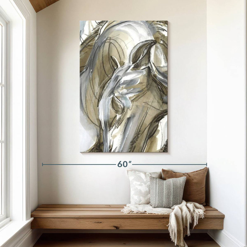 Avery Horse Abstraction I, H 48 po x l 32 po